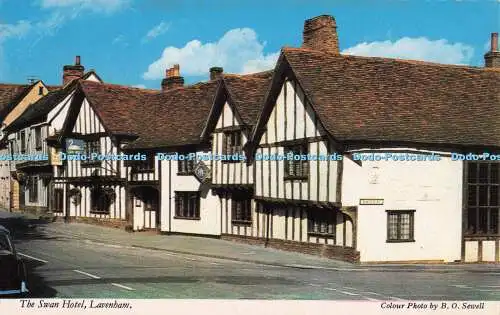 R723222 Lavenham The Swan Hotel L W Sears Ltd B O Sewell PM Cambs 1974