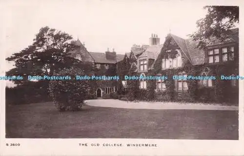 R721153 Windermere The Old College West Morland W H S Kingsway Echtfotoserie