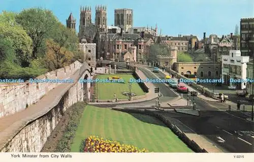 R723318 York Minster from City Walls E T W Dennis and Sons Ltd Photocolour Scarb