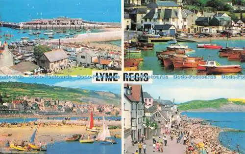 R723362 Lyme Regis The Cobb The Harbour Harbour and Beach Photo Precision Limite