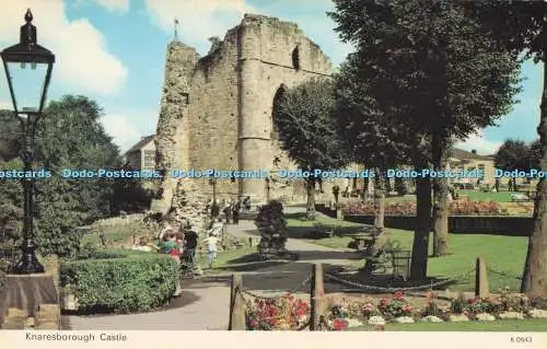 R723397 Knaresborough Castle E T W Dennis and Sons Ltd Photocolour Scarborough