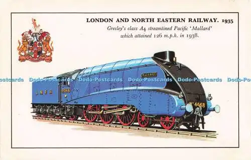 R723447 London and North Eastern Railway Gresley Class A 4 Streamlined Pacific M