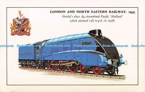 R723462 London and North Eastern Railway Gresley Class A 4 Streamlined Pacific M