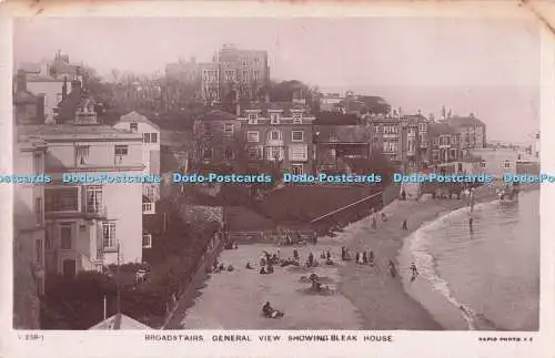 R723527 Broadstairs Gesamtansicht zeigt düsteres Haus, den schnellen Fotodruck Lo