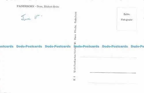 R723600 Paderborn Dom Sudost Seite W Hans Klocke RP