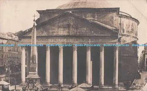 R723608 Roma Pantheon N P G PM Torino Ferrovia PM Bradford 1913