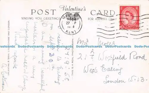 R721679 Margate The Clock Tower Valentine and Sons Ltd Dundee and London RP PM K