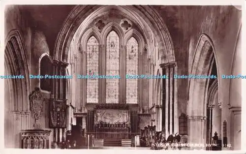 R723779 Hythe Parish Church Interior Shoesmith and Etheridge Hastings Norman RP