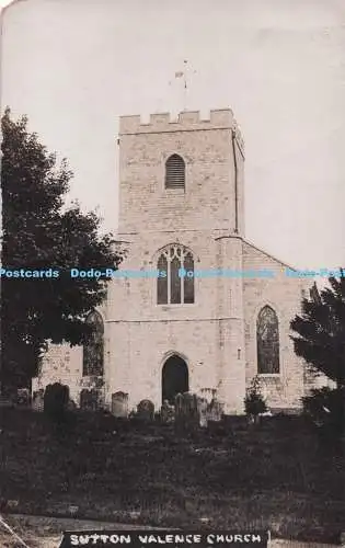 R721965 Sutton Valence Kirche Postkarte