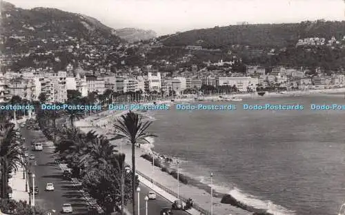 R724117 La Cote D Azur Nice La Promenade des Anglais Mar 1950