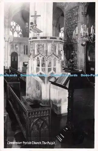 R722545 Cirencester Parish Church The Pulpit George Roper 1961