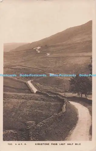 R724186 Kirkstone Pass letzte halbe Meile A und P K Atkinson and Pollitt