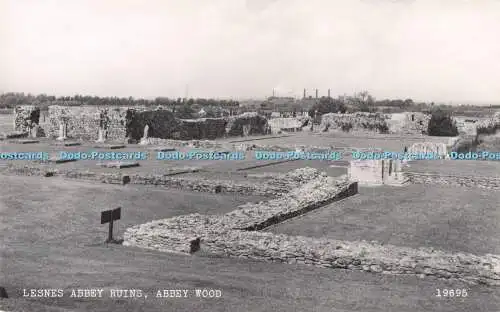 R724194 Lesnes Abbey Ruins Abbey Wood J Salmon Sevenoaks RP