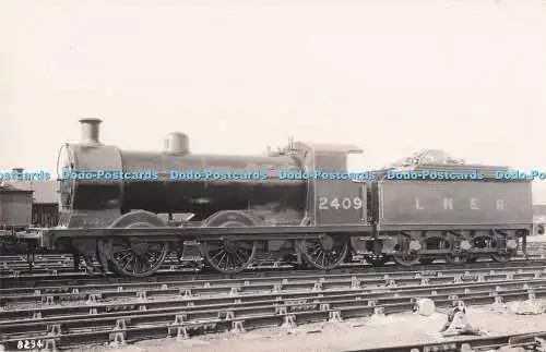 R724260 Lok Nr 2409 L N E R F Moore Eisenbahn Fotografen 3 Amen Ecke L