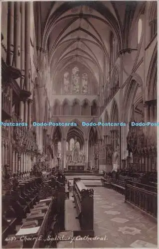 R725025 Salisbury Cathedral Choir E A Sweetman Tunbridge Wells Sunshine Series