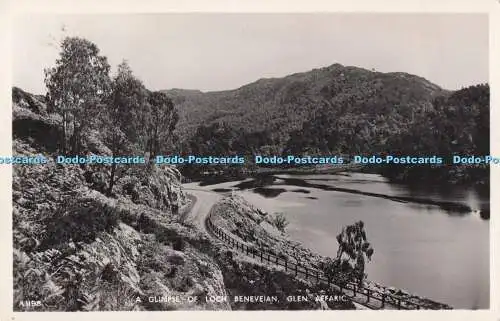 R725027 Glen Affaric A Glimpse of Loch Beneveian J B White Dundee RP