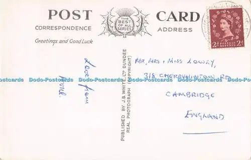 R725027 Glen Affaric A Glimpse of Loch Beneveian J B White Dundee RP