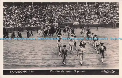 R725067 Barcelona Corrida de Toros El Paseo Zerkowitz