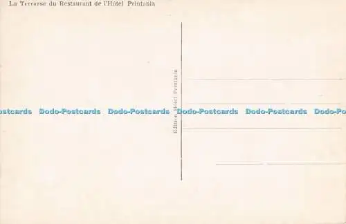 R725071 La Terrasse du Restaurant de l Hotel Printania Hotel Printania