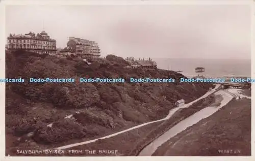 R725085 Saltburn By Sea From the Bridge Valentine RP