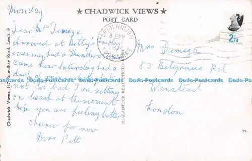 R725094 Bridlington Spa and Promenade South Side Chadwick Views RP 1964