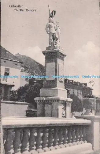 R725135 Gibraltar The War Memorial V B Cumbo