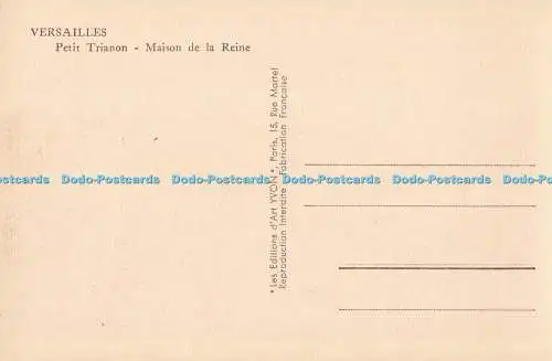 R725447 Versailles Petit Trianon Maison de la Reine Yvon Paris