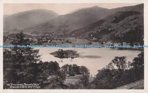 R725466 Grasmere Peaceful Vale Grasmere Lake and Village G P ABraham Keswick RP