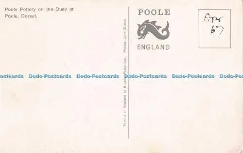 R725523 Dorset Poole Keramik am Kai von Poole Broglia Presse John Etches