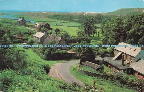 R725555 Ogmore by Sea The Estuary PM Bridgend Glam 1970