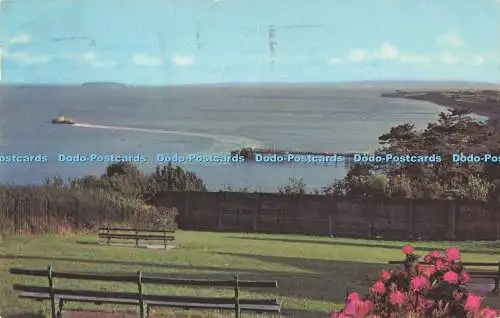 R725558 The Pier From Penarth Head PM Cardiff 1974