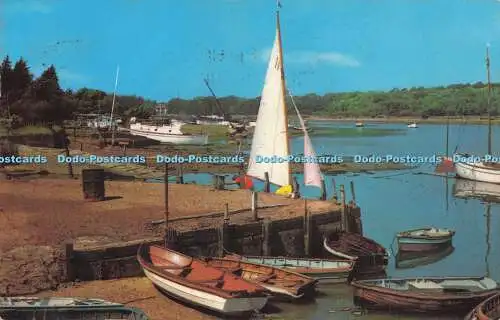 R725736 Hayling Island Salterns Quay 1972