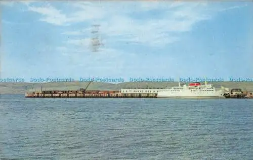 R725786 Stena Nordica in Stranraer Harbour M und L National Series 1967