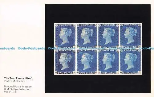 R725932 The Two Penny Blue National Postal Museum Series 2 6 R M Phillips Collec