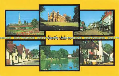 R725963 Hertfordshire River Hiz Hitchin Colourmaster F W Pawsey Multi View