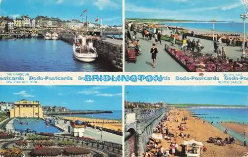 R726944 Bridlington The Harbour E T W Dennis Scarborough Multi View