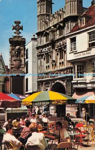 R726045 Canterbury The Buttermarket and Christ Church Gateway Coastal Cards Holl