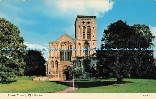 R727002 Old Malton Priory Church E T W Dennis Scarborough London