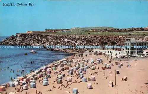 R726052 Malta Golden Bay The A B C Library Photographic Dept