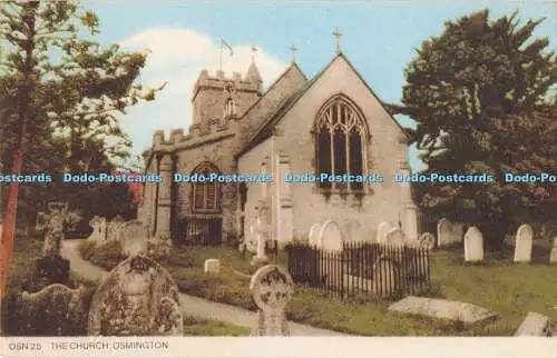 R727005 Osmington Die Kirche Postkarte