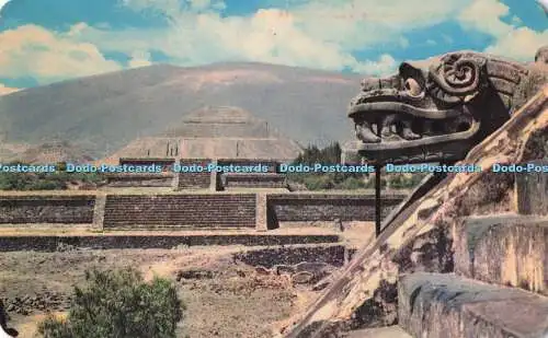 R726055 Mexico Panoramica Zona Arqueologica de San Juan Teotihuacan Ammex Asocia