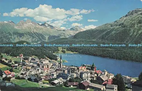 R726057 St Moritz Dorf Engadin Presse Hans Steiner