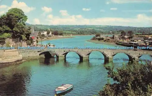 R727014 Cardigan Bridge und River Teifi