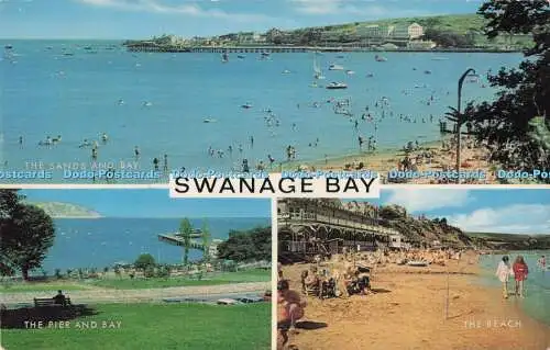 R727027 Swanage Bay The Pier and Bay J Salmon Sevenoaks Multi View