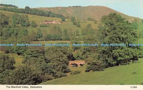 R727053 Derbyshire The Manifold Valley E T W Dennis Scarborough