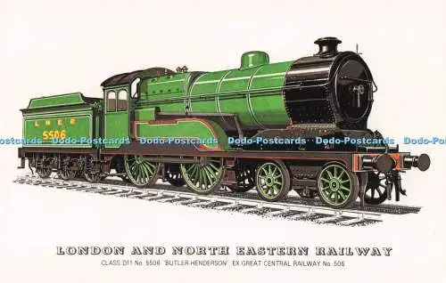R726101 London and North Eastern Railway Class D11 No 5506 Butler Henderson Ex G