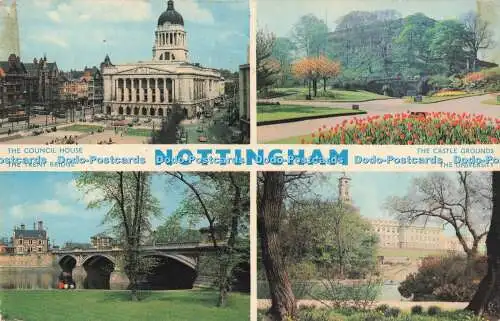 R727065 Nottingham The Trent Bridge E T W Dennis Scarborough Multi View