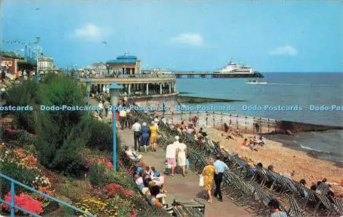 R727083 Eastbourne The Bandstand and Pier D Constance Littlehampton Sussex