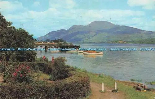 R727091 Loch Lomond und Ben Lomond von Luss