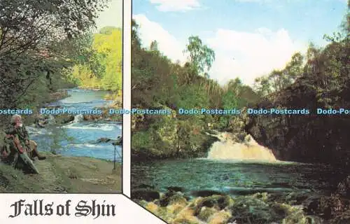 R727093 Aussichtspunkt und Wasserfälle von Shin Anne Baxter Golspie und Tain The Scottish Hi